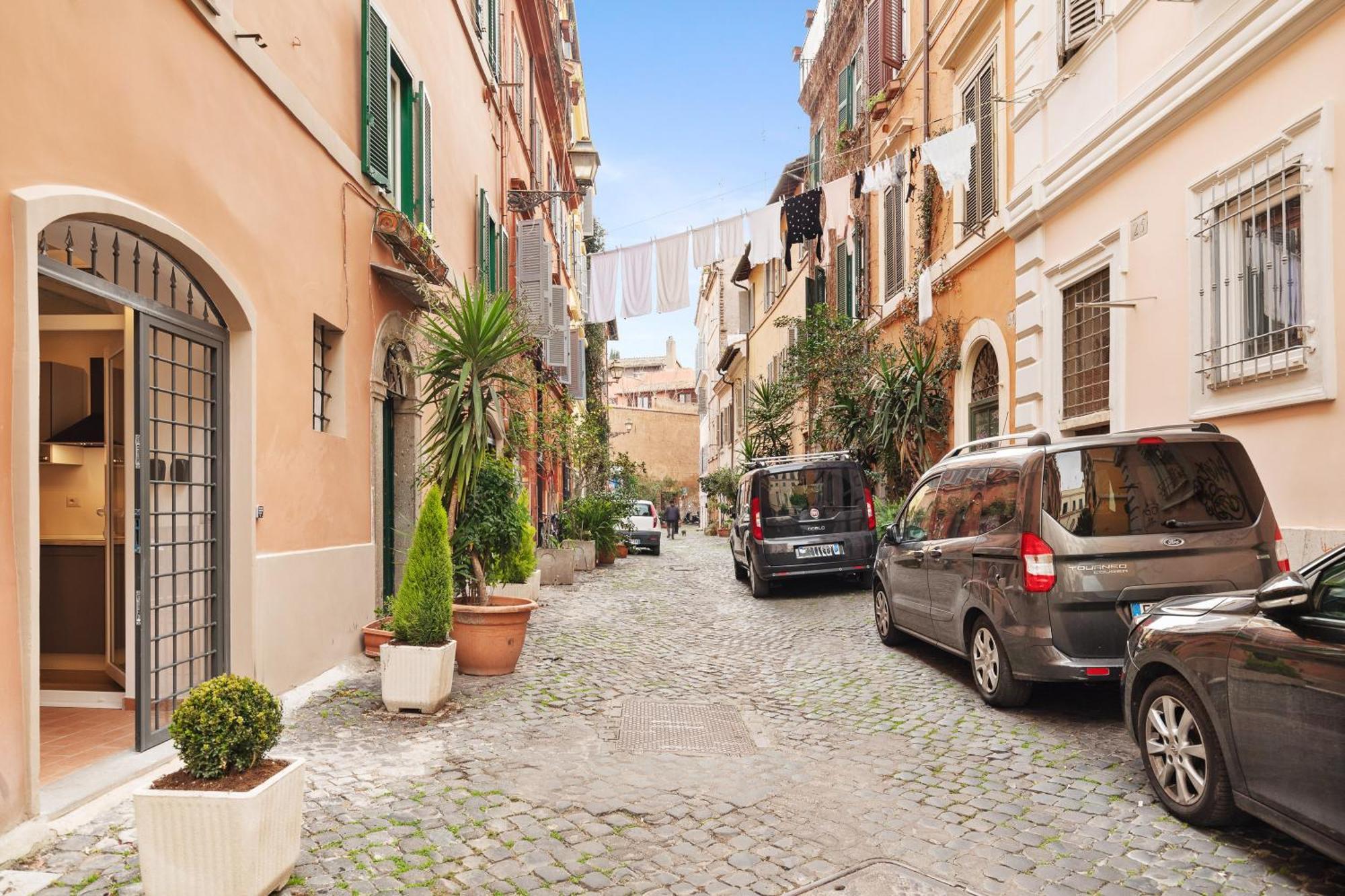 Leopardo Boutique Apartment In Trastevere Rom Eksteriør billede